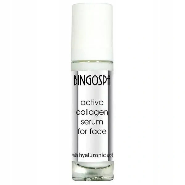 BINGOSPA Aktywne serum do twarzy Collagen z kwasem hialuronowym 50g 