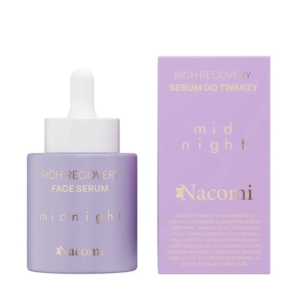 NACOMI Rich Recovery Midnight serum do twarzy bogate regenerujące 30ml 