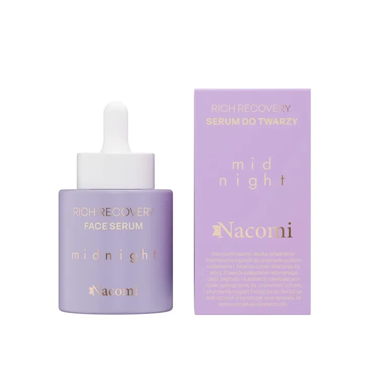 NACOMI Rich Recovery Midnight serum do twarzy bogate regenerujące 30ml 
