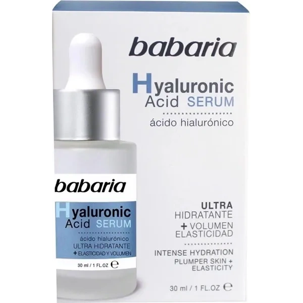 BABARIA Hyaluronic Acid serum do twarzy z kwasem hialuronowym 30ml 