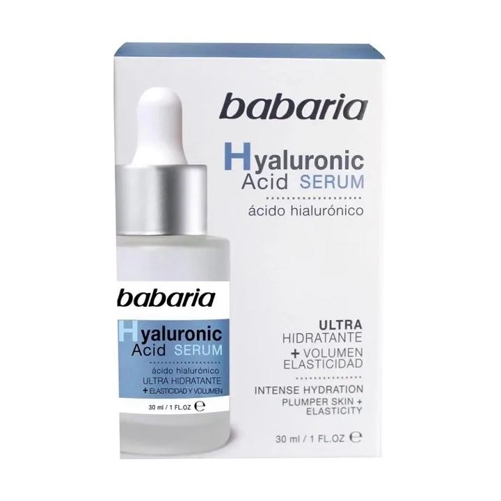 BABARIA Hyaluronic Acid serum do twarzy z kwasem hialuronowym 30ml 