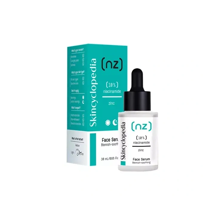SKINCYCLOPEDIA serum do twarzy 10% Niacynamid i 1% Cynk 30ml 