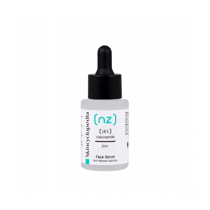 SKINCYCLOPEDIA serum do twarzy 10% Niacynamid i 1% Cynk 30ml 