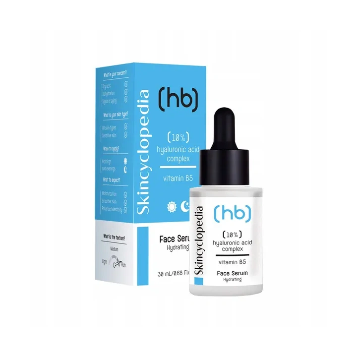 SKINCYCLOPEDIA serum do twarzy 10% kompleksu kwasu hialuronowego i witamina B5 30ml 