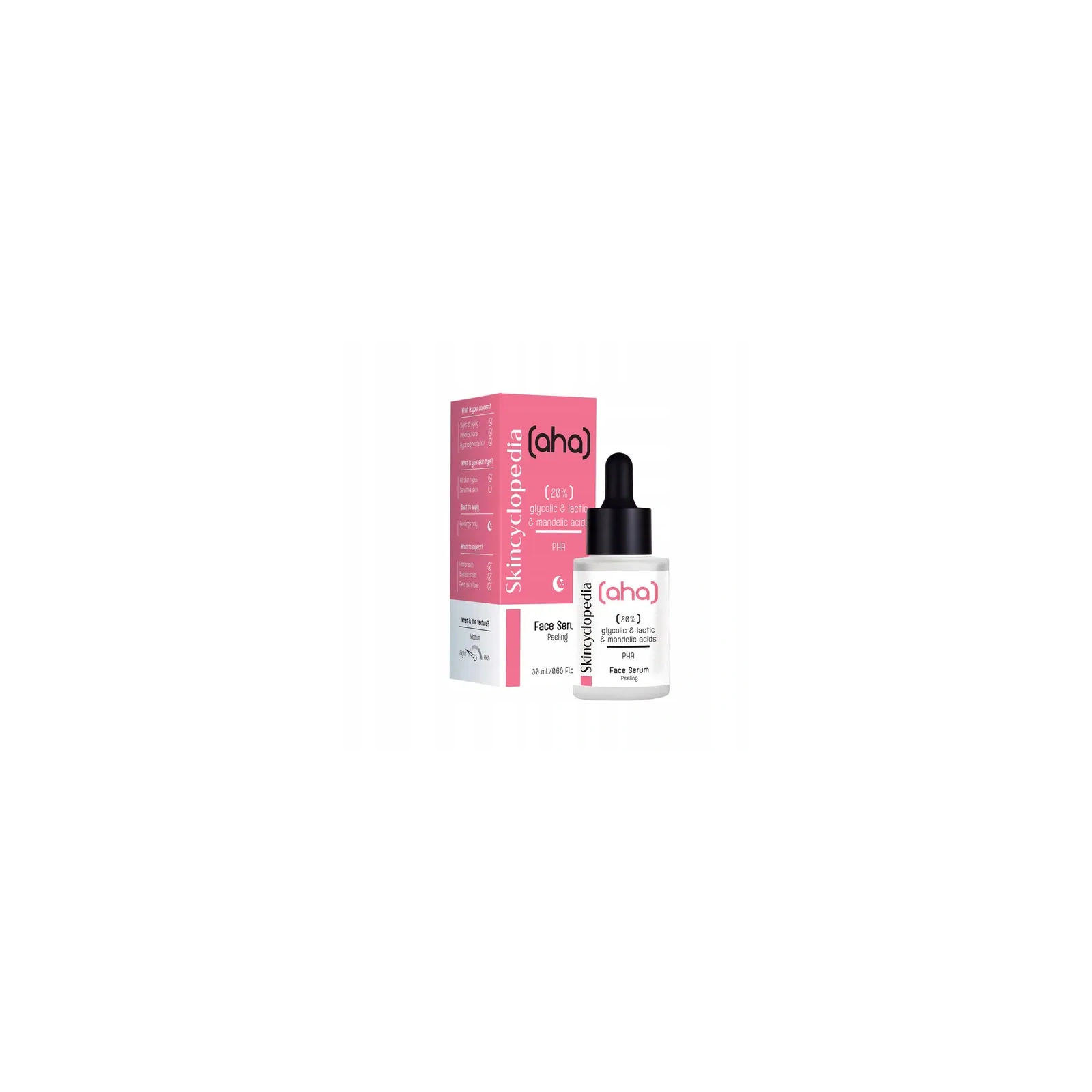 SKINCYCLOPEDIA serum do twarzy 20% AHA + PHA 30ml 