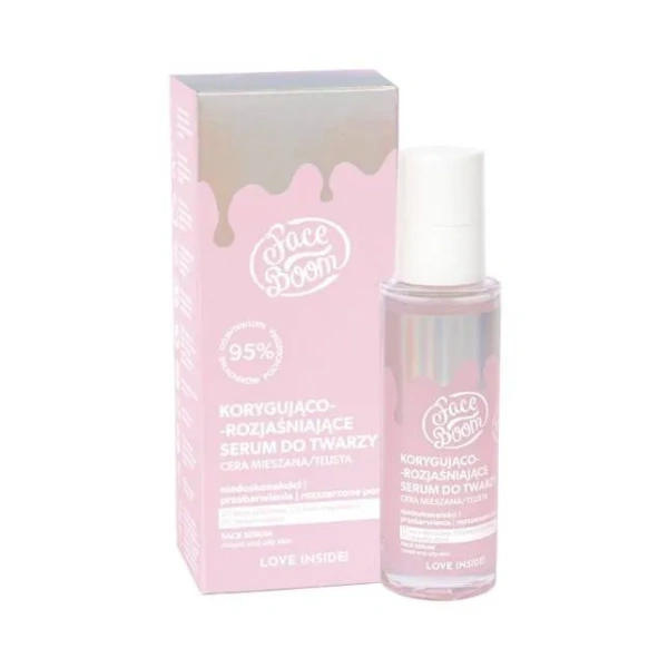 FaceBoom FACEBOOM serum do twarzy rozświetlające 30ml — Składniki i ocena