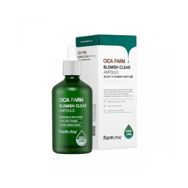 FARMSTAY Cica Farm Blemish Clear Ampoule serum do twarzy 100ml