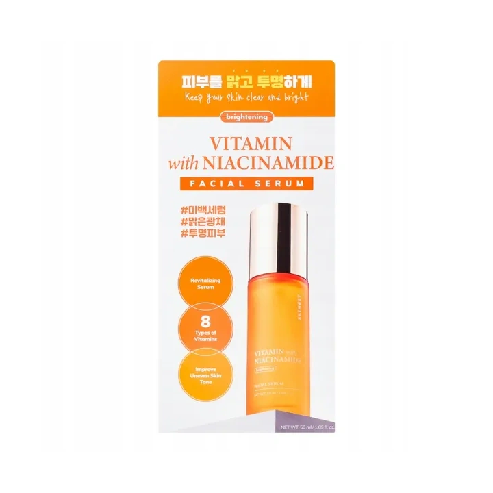 SKIN627 Vitamin With Niacinamide serum do twarzy rozjaśniające 50ml
