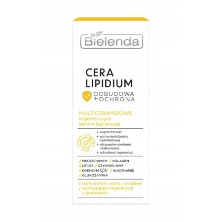 BIELENDA Cera Lipidium serum do twarzy regenerujące Multiceramidowe 30ml