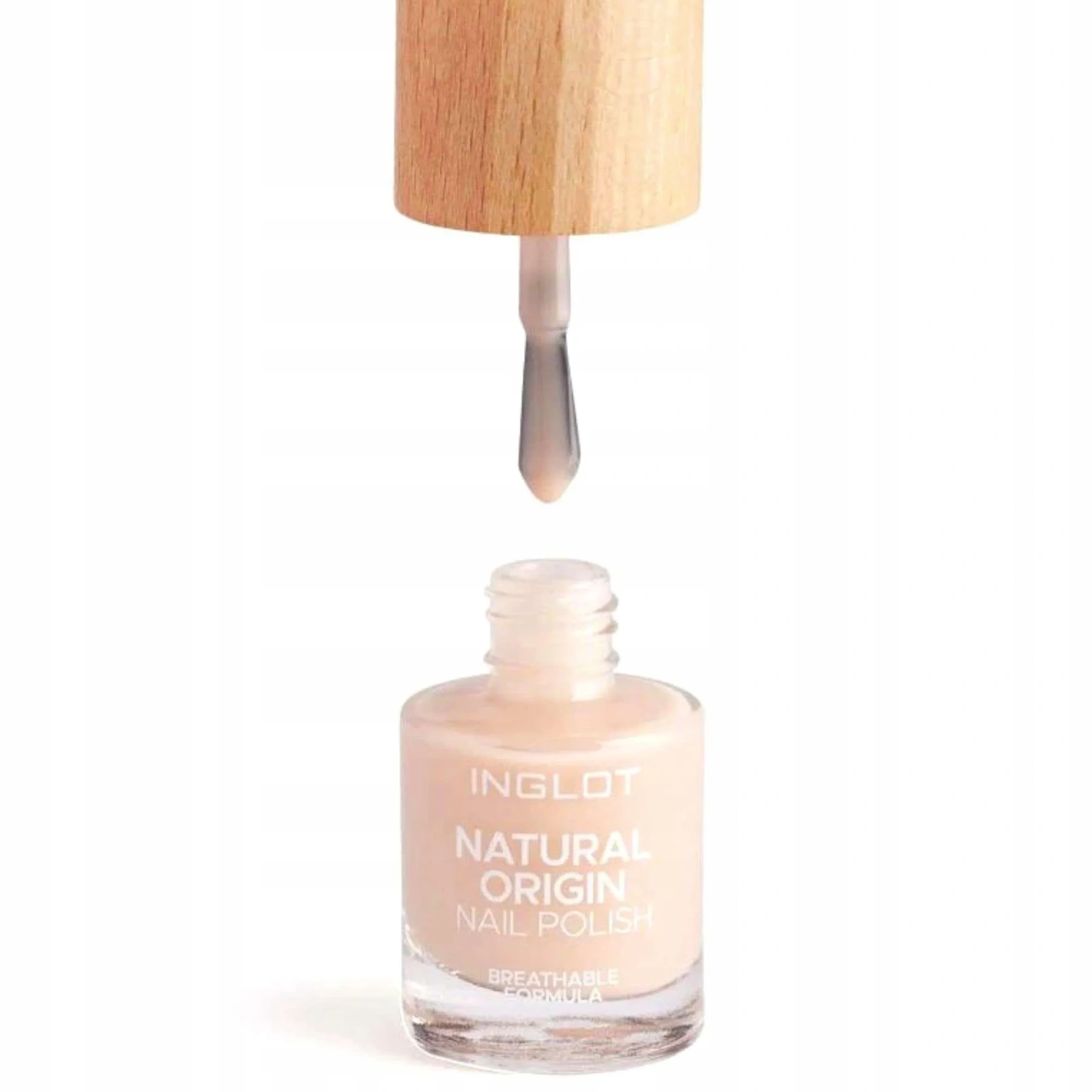 INGLOT Natural Origin lakier do paznokci 011 Milky Almond 8ml 
