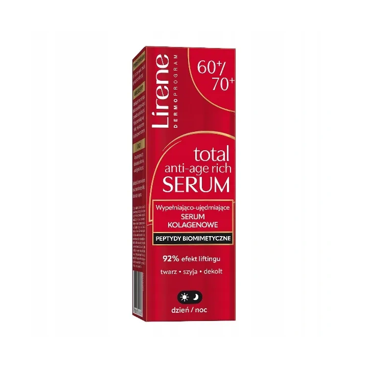 LIRENE Złota Formuła Młodości serum do twarzy 60+ silnie liftingujące 30ml