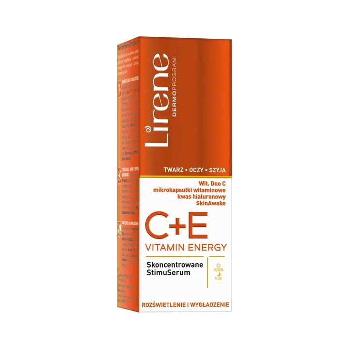 LIRENE Vitamin Energy C+e skoncentrowane stimuserum do twarzy 30ml