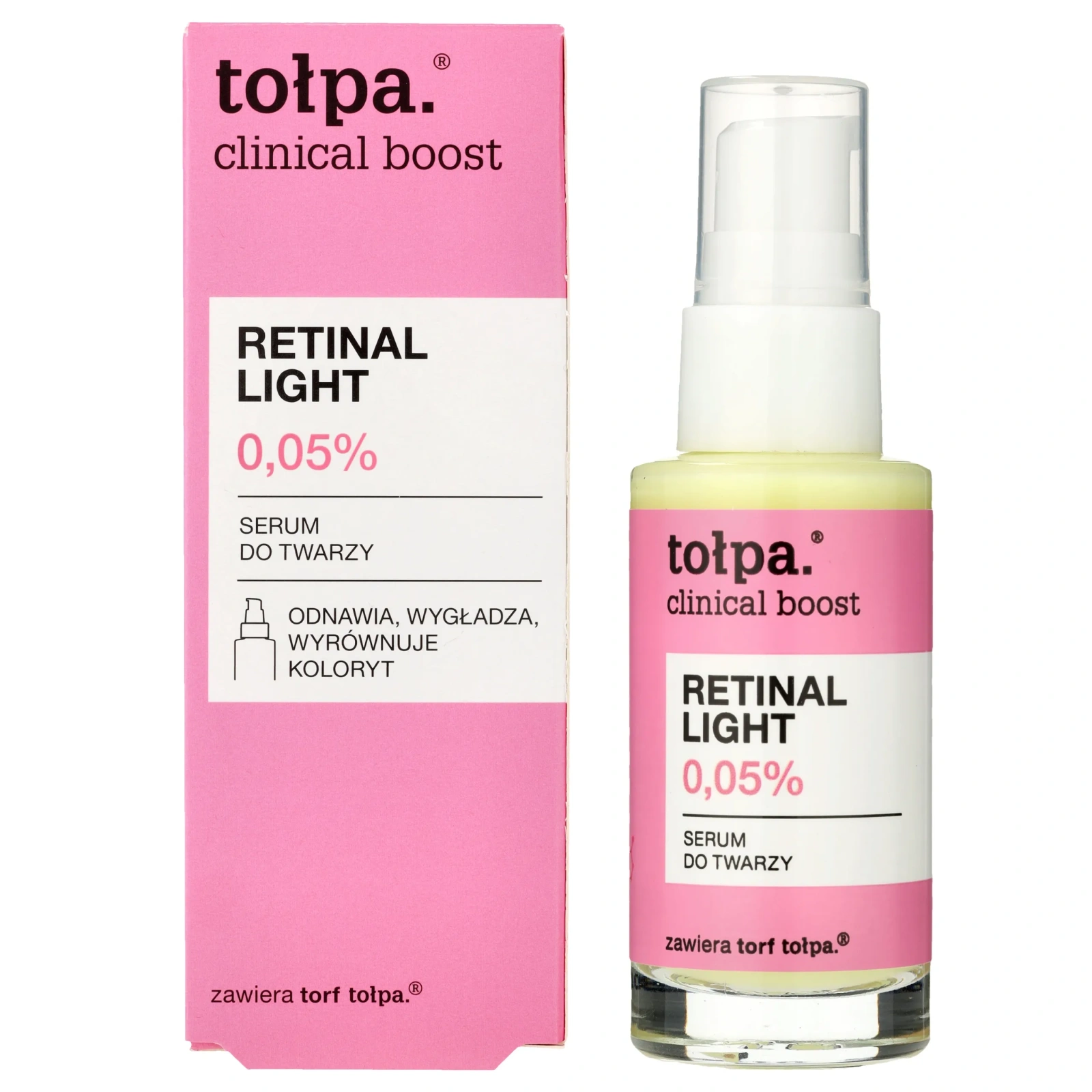 TOŁPA Clinical Boost Retinal light serum do twarzy 30ml