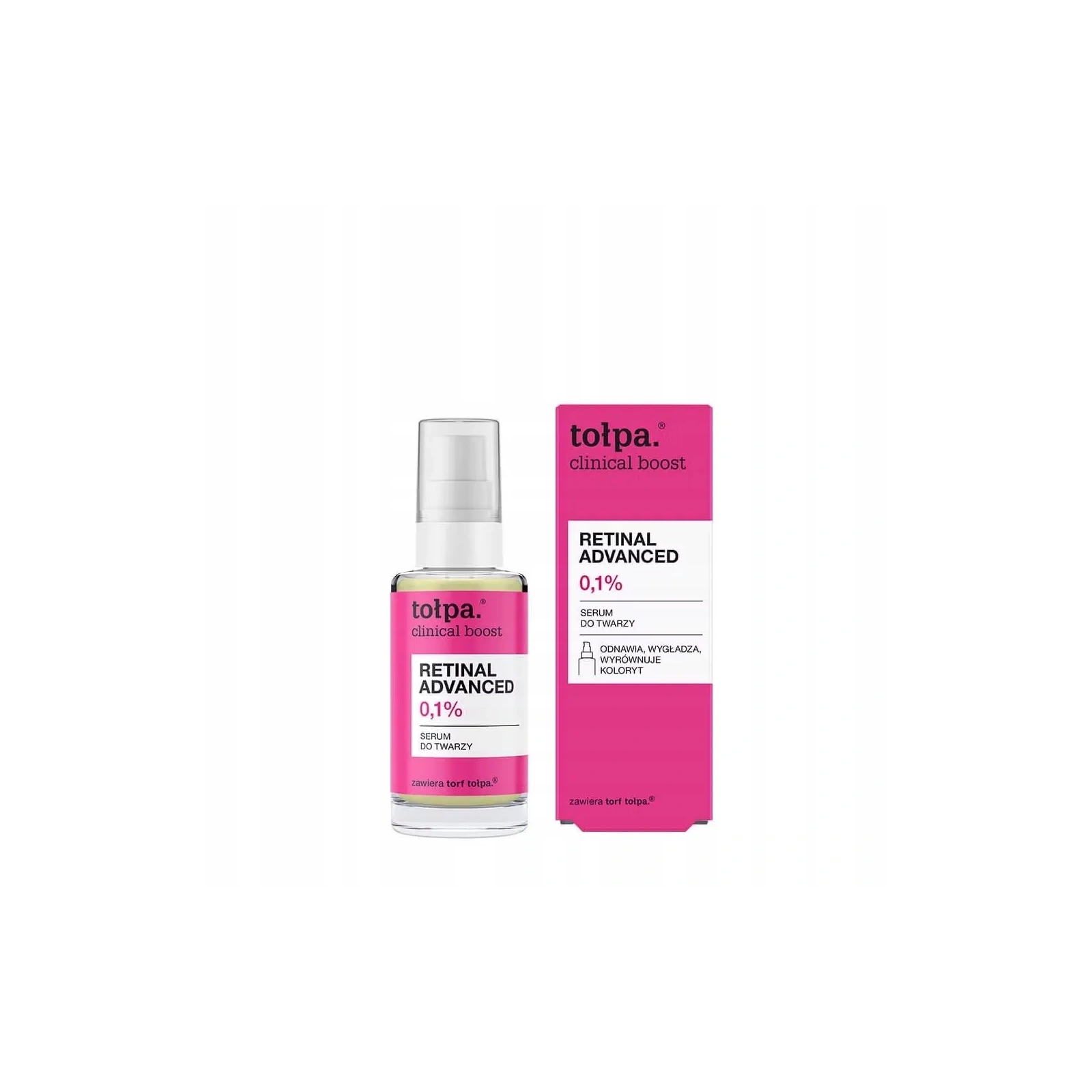 TOŁPA Clinical Boost Retinal Advanced 0,1% serum do twarzy 30ml