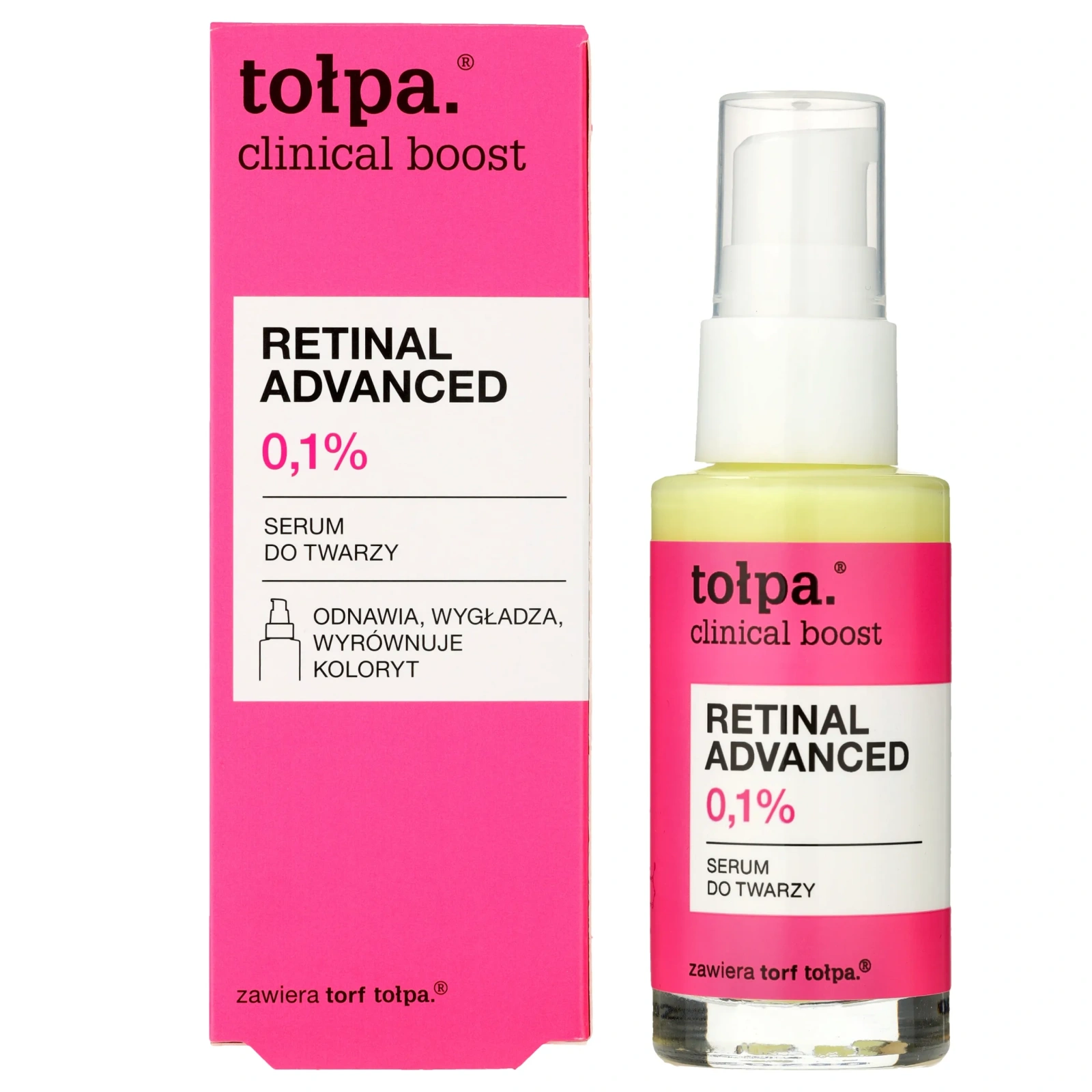TOŁPA Clinical Boost Retinal Advanced 0,1% serum do twarzy 30ml