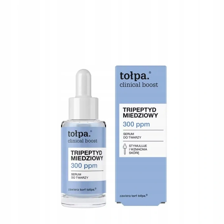 TOŁPA Clinical Boost Tripeptyd Miedziowy serum do twarzy 30ml