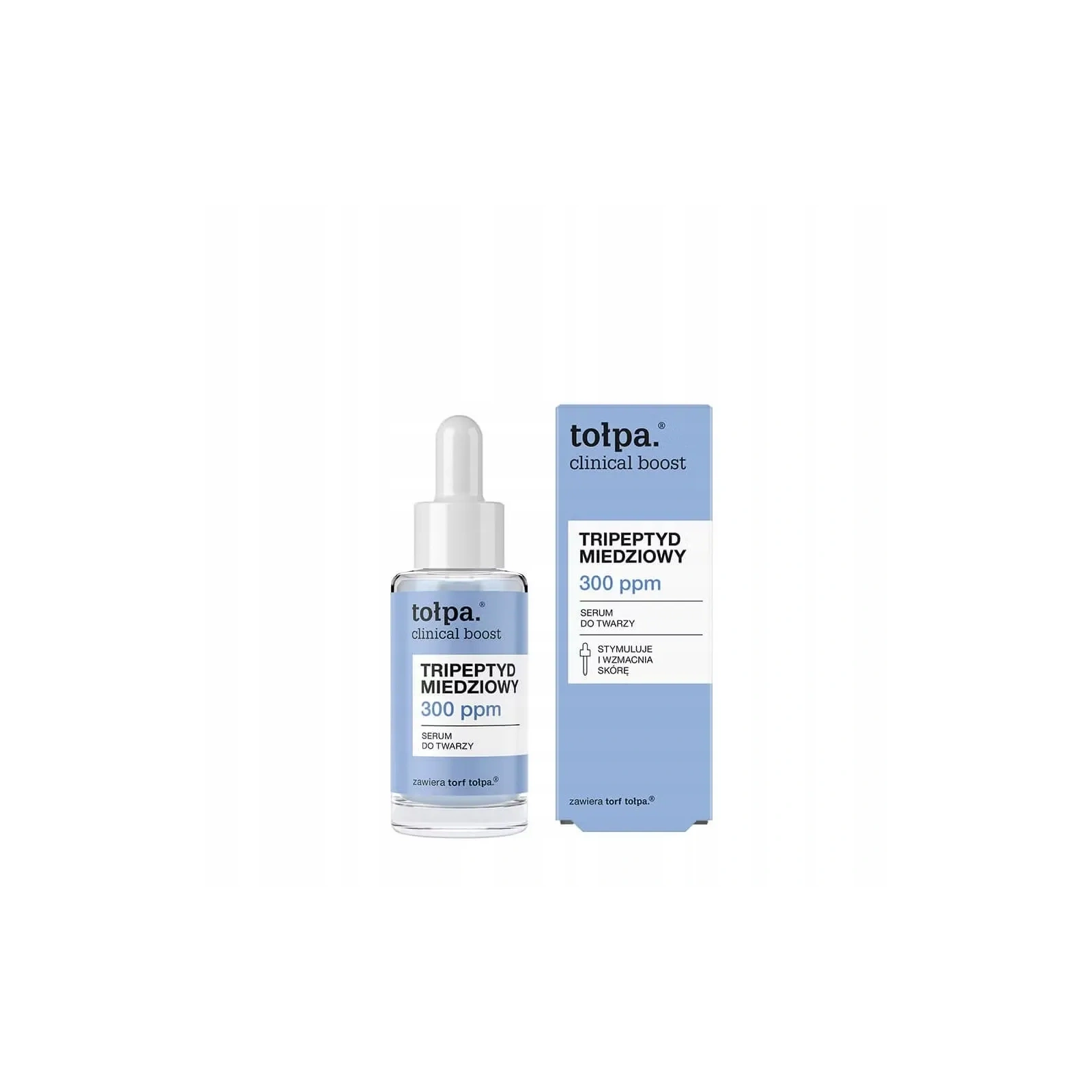 TOŁPA Clinical Boost Tripeptyd Miedziowy serum do twarzy 30ml