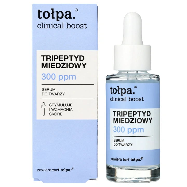 TOŁPA Clinical Boost Tripeptyd Miedziowy serum do twarzy 30ml