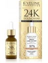 EVELINE 24K Gold&Caviar intensywnie odżywcze serum do twarzy z 24K złotem 18ml
