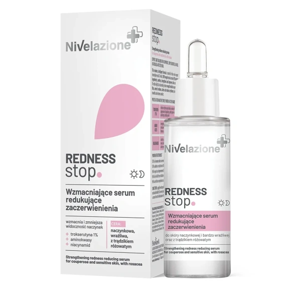 FARMONA Nivelazione Redness Stop wzmacniające serum do twarzy redukujące zaczerwienienia 30ml