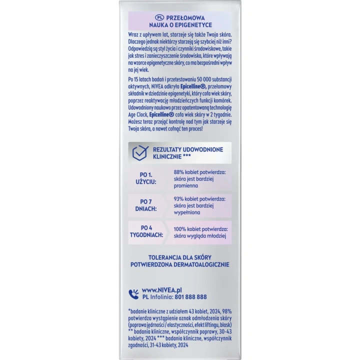 NIVEA Cellular Epigenetics serum do twarzy odmładzające 15ml