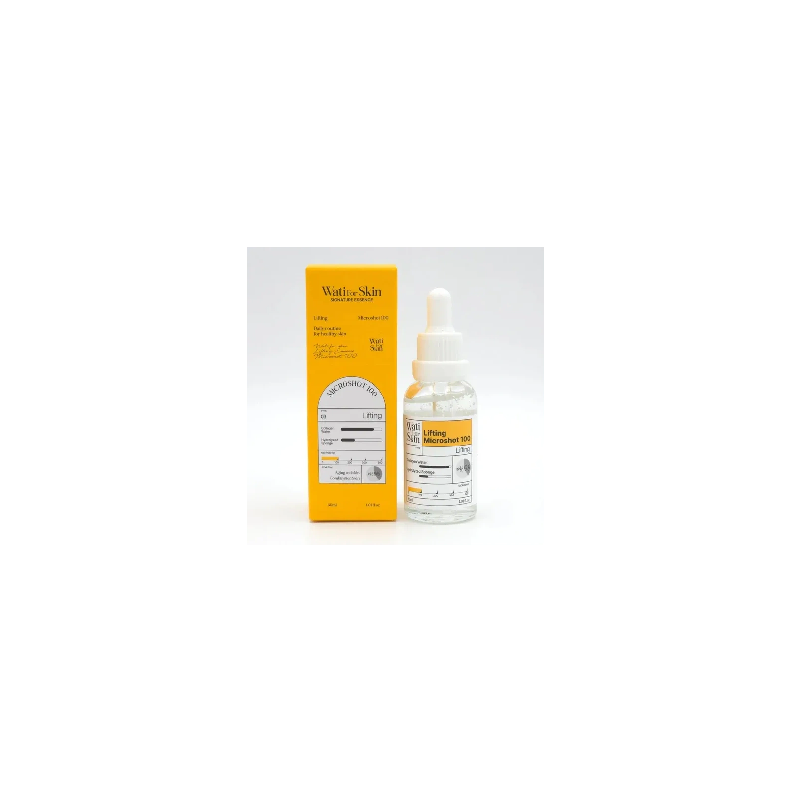 WATI FOR SKIN Microshot 100 serum do twarzy Lifting Essence 30ml