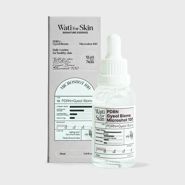 Wati For Skin WATI FOR SKIN Microshot 100 serum do twarzy PDRN+ Biome Essence 30ml — Składniki i ocena