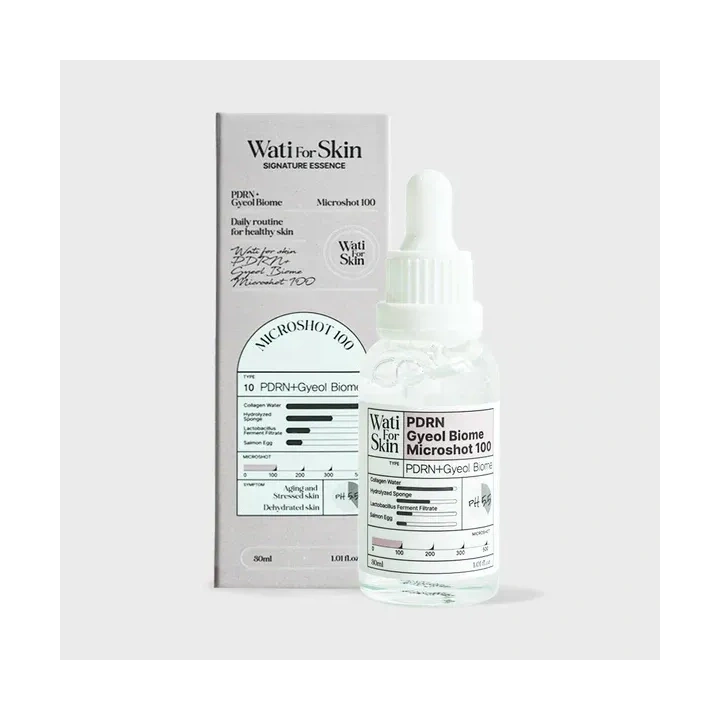 WATI FOR SKIN Microshot 100 serum do twarzy PDRN+ Biome Essence 30ml