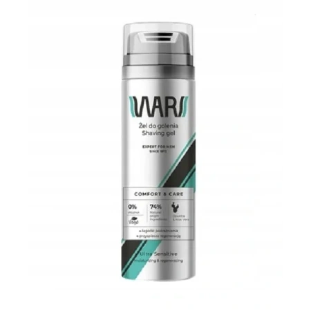 WARS Comfort & Care żel do golenia do skóry wrażliwej Aloe Vera & Opuncja 200ml