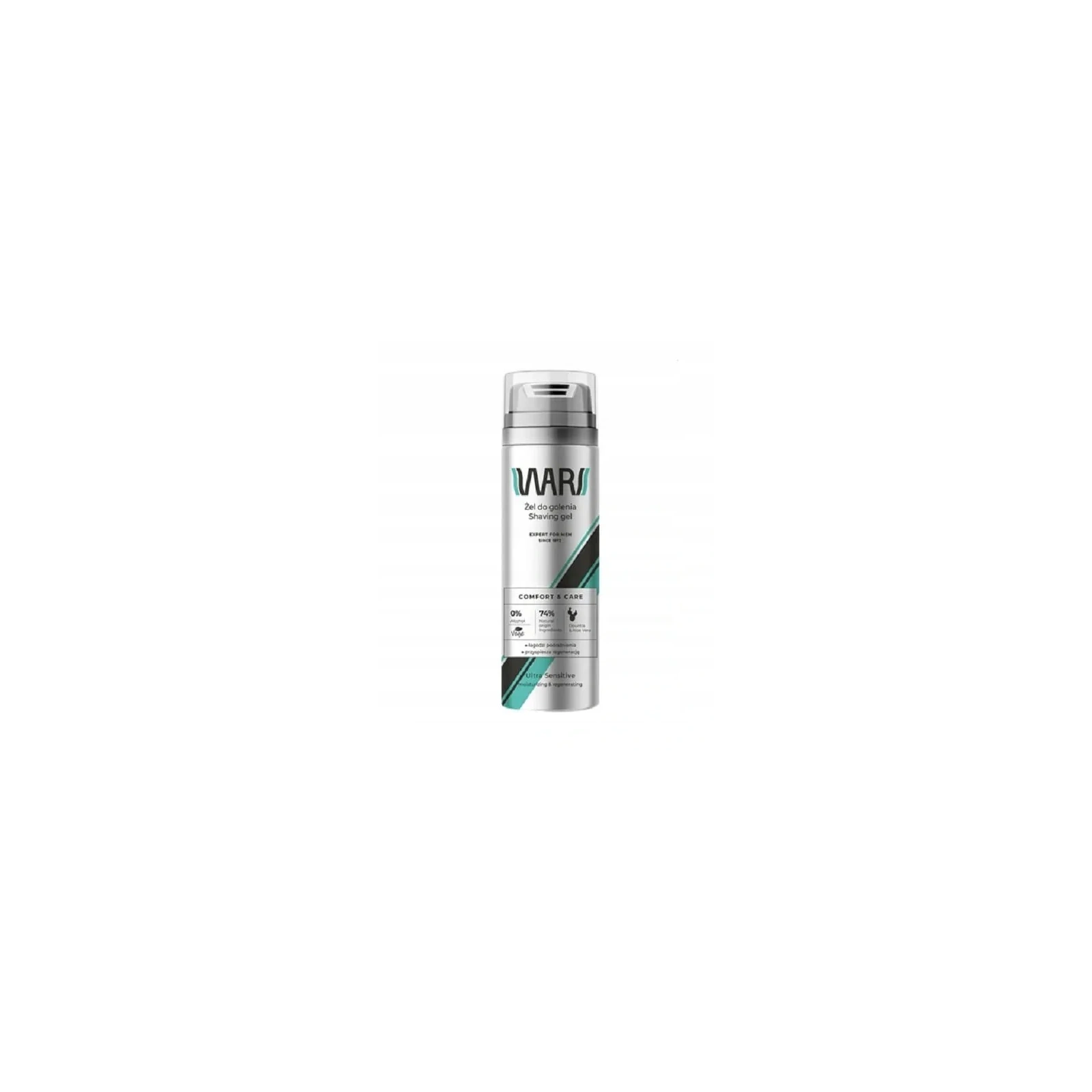WARS Comfort & Care żel do golenia do skóry wrażliwej Aloe Vera & Opuncja 200ml
