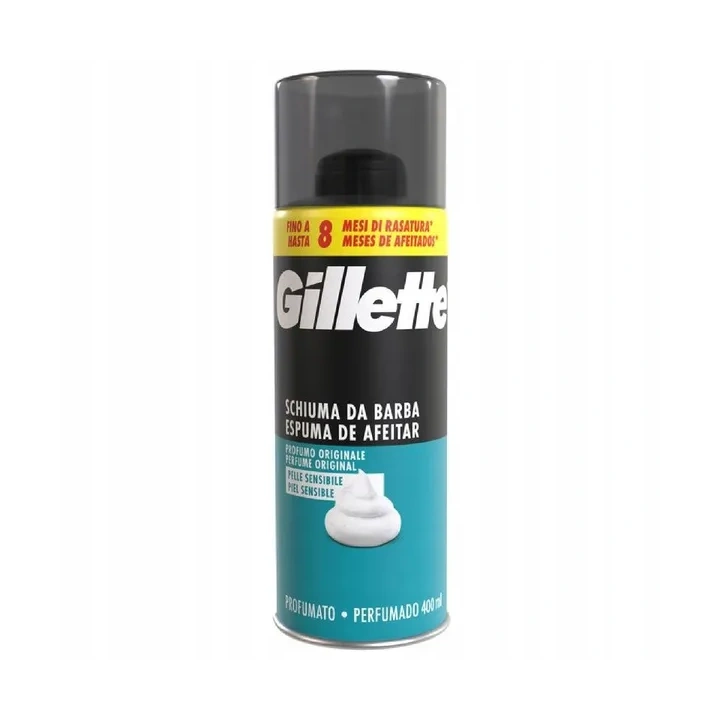 GILLETTE Sensitive pianka do golenia do skóry wrażliwej 400ml