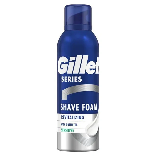 GILLETTE Series pianka do golenia Sensitive With Green Tea 200ml
