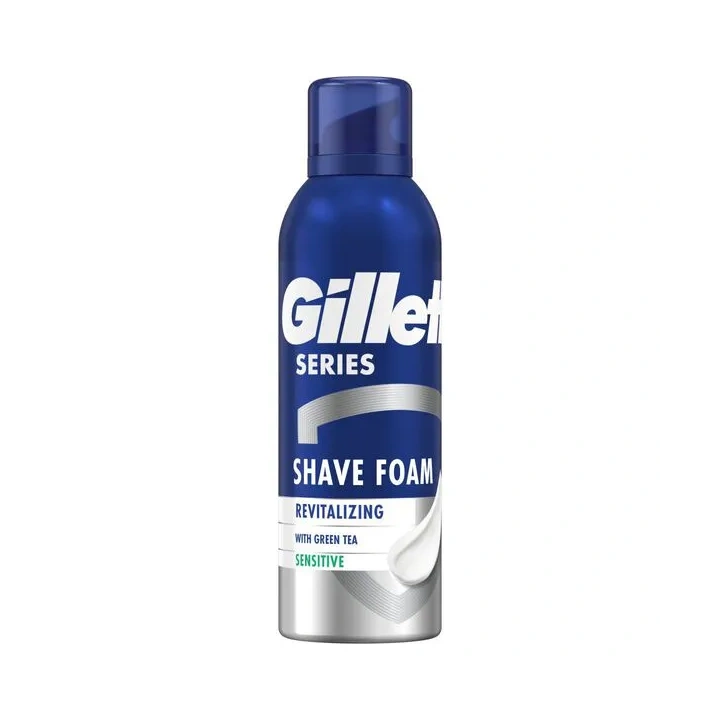 GILLETTE Series pianka do golenia Sensitive With Green Tea 200ml
