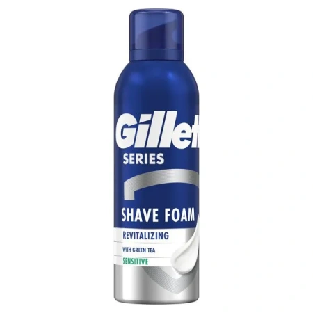 GILLETTE Series pianka do golenia Sensitive With Green Tea 200ml