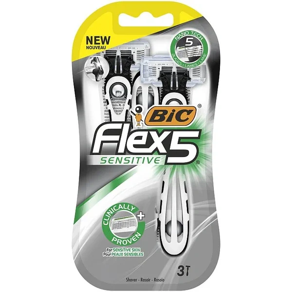 BIC Flex 5 Sensitive maszynka do golenia jednorazowa 3szt