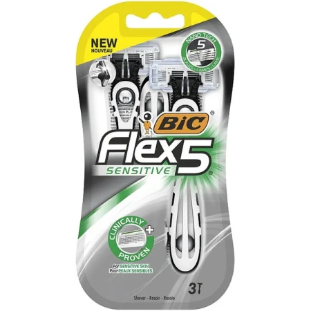 BIC Flex 5 Sensitive maszynka do golenia jednorazowa 3szt