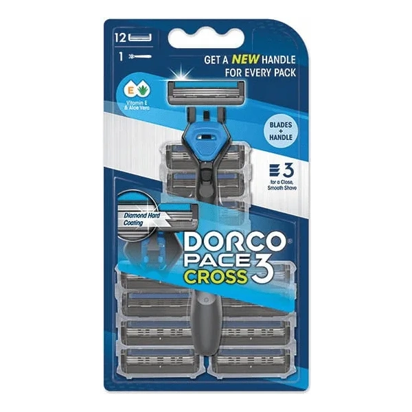 DORCO Men Pace Cross3 maszynka do golenia 3 ostrza