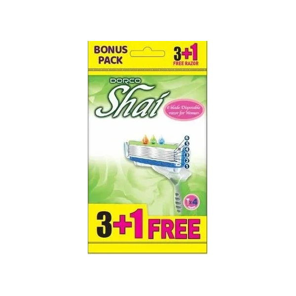 DORCO Women Shai 6 maszynki do golenia 3+1szt.