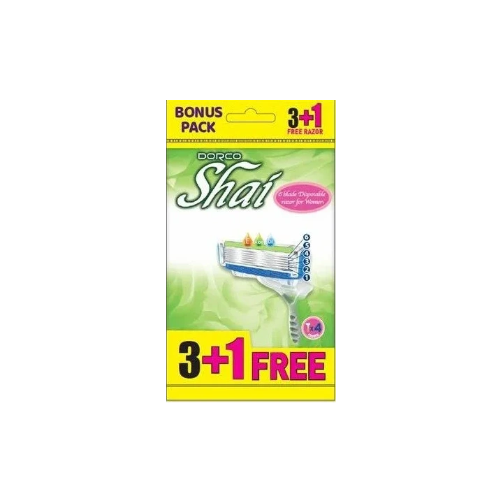 DORCO Women Shai 6 maszynki do golenia 3+1szt.