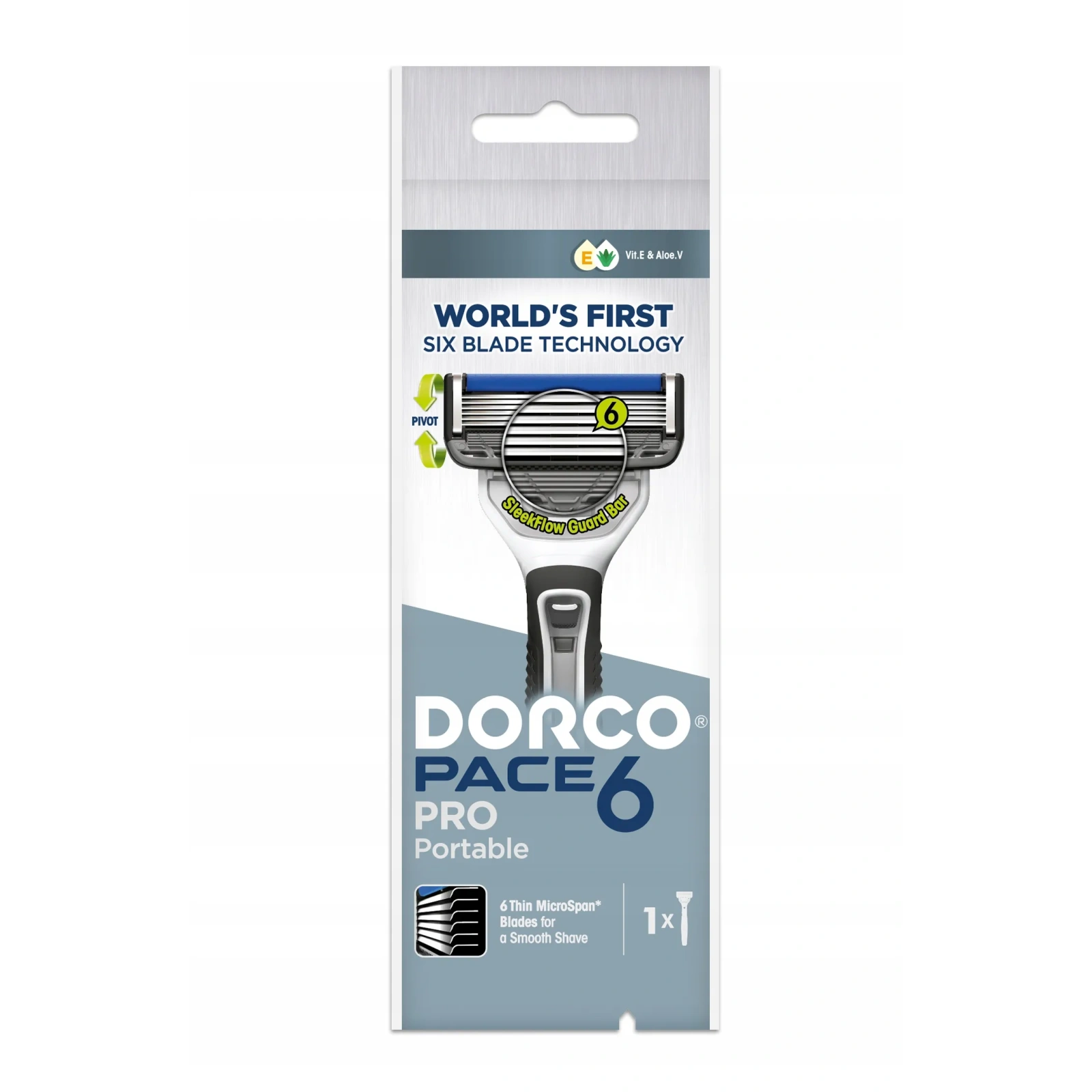 DORCO Men Pace6 Pro maszynka do golenia 1szt