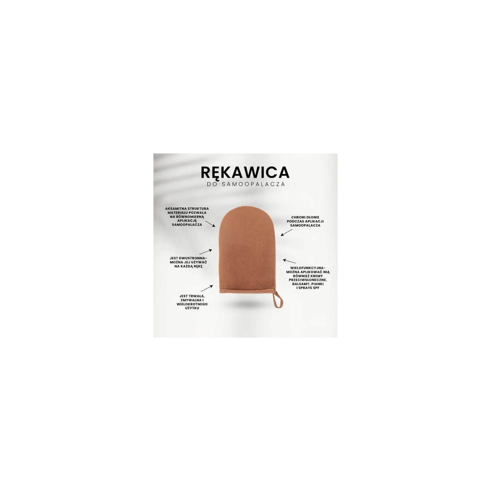 DONEGAL rękawica do samoopalacza - kolor wybierany losowo