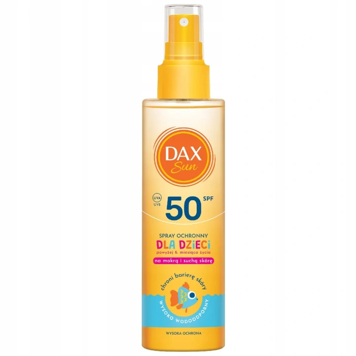 DAX Sun spray ochronny dla dzieci powyżej 6 miesiąca życia SPF50 150ml