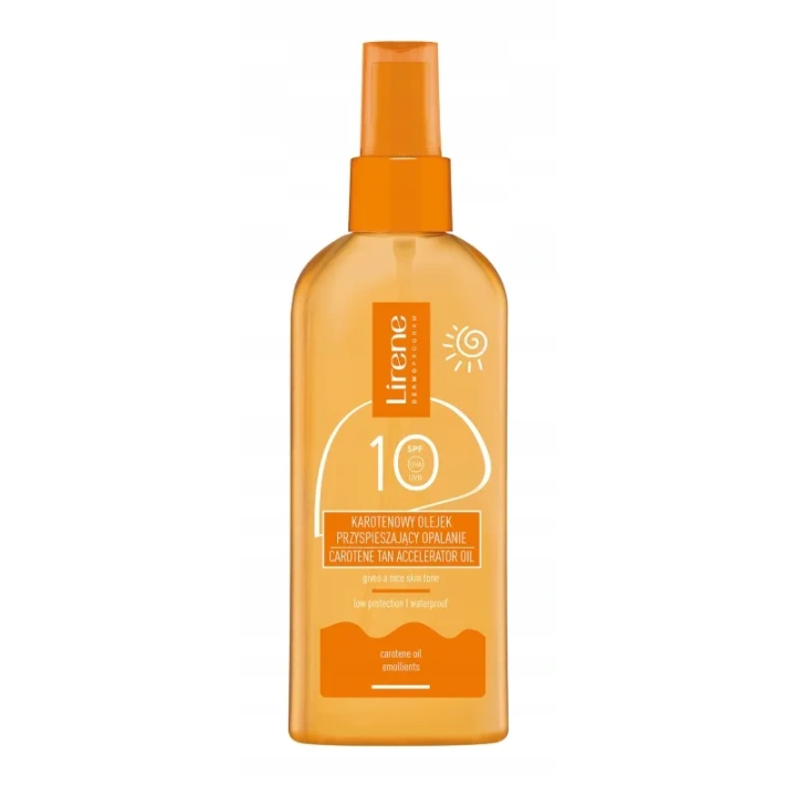 LIRENE Sun karotenowy olejek ochronny w sprayu SPF10 150ml