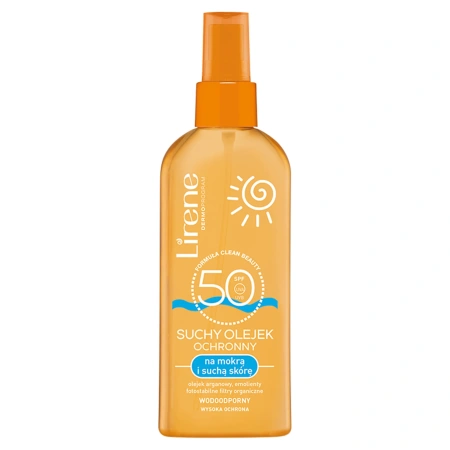 LIRENE Sun suchy olejek ochronny w sprayu SPF50 Arganowy 150ml