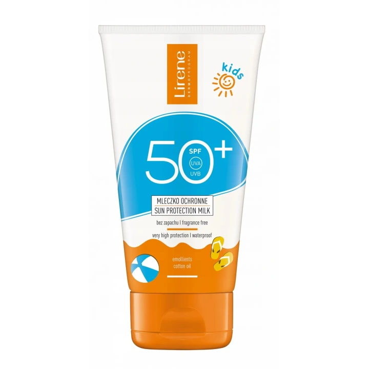 LIRENE Kids Sun mleczko ochronne bez zapachu SPF50 150ml
