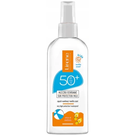 LIRENE Kids Sun mleczko ochronne w sprayu SPF50+ WTP Vanilla zapach 150ml