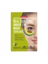 PUREDERM Under Eye Mask wegańskie płatki pod oczy Real Squeezing Avocado 6szt