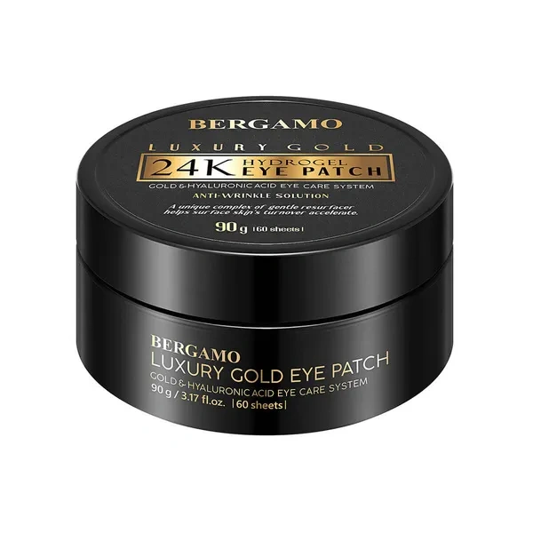 Bergamo BERGAMO 24k Luxury Gold płatki pod oczy Eye Patch 60szt — Składniki i ocena
