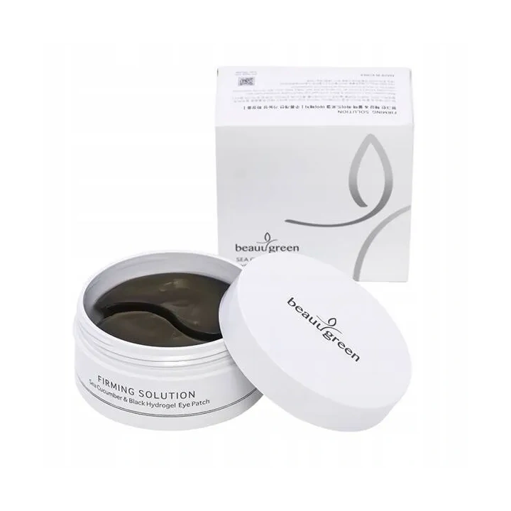 BEAUUGREEN Hydrogel Eye Patch płatki pod oczy Sea Cucumber&Black 60szt 