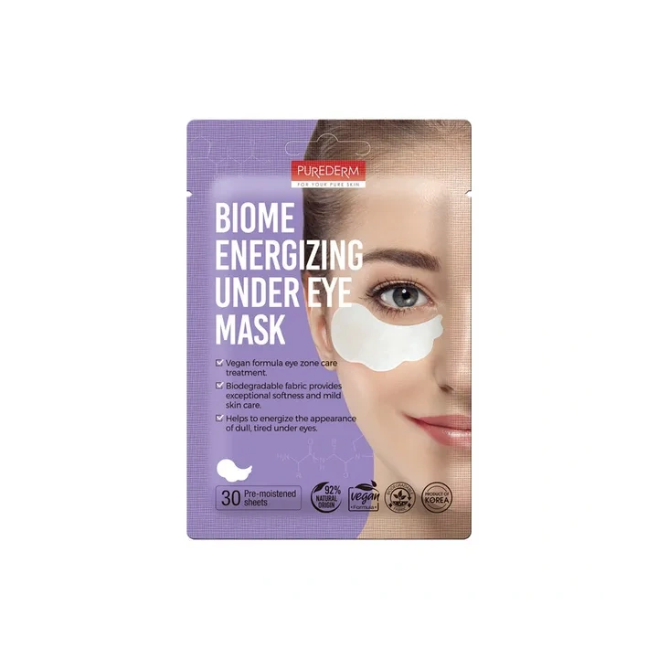 PUREDERM Under Eye Mask probiotyczne płatki pod oczy Biome Energizng 30szt